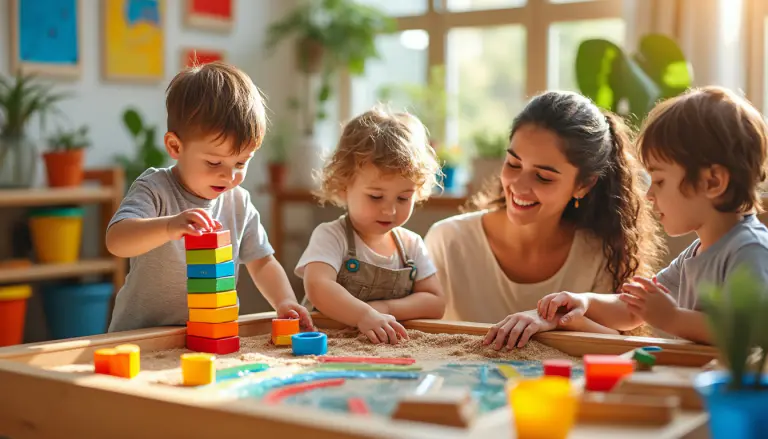 découvrez des activités montessori adaptées aux enfants de 2 ans, favorisant l'éveil par le jeu et l'apprentissage. offrez à votre petit un environnement stimulant qui développe sa curiosité, sa créativité et ses compétences tout en s'amusant.