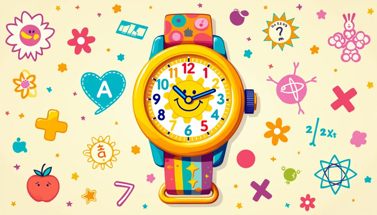 Horloge pour Apprendre à Lire l'Heure - Matériel d'Apprentissage