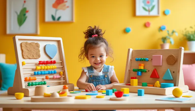 découvrez notre planche d'activité montessori, conçue pour stimuler l'apprentissage par le jeu. idéale pour développer la motricité fine, la concentration et la créativité des enfants, cette planche offre une expérience d'apprentissage ludique et interactive. parfaite pour éveiller la curiosité et encourager l'exploration!