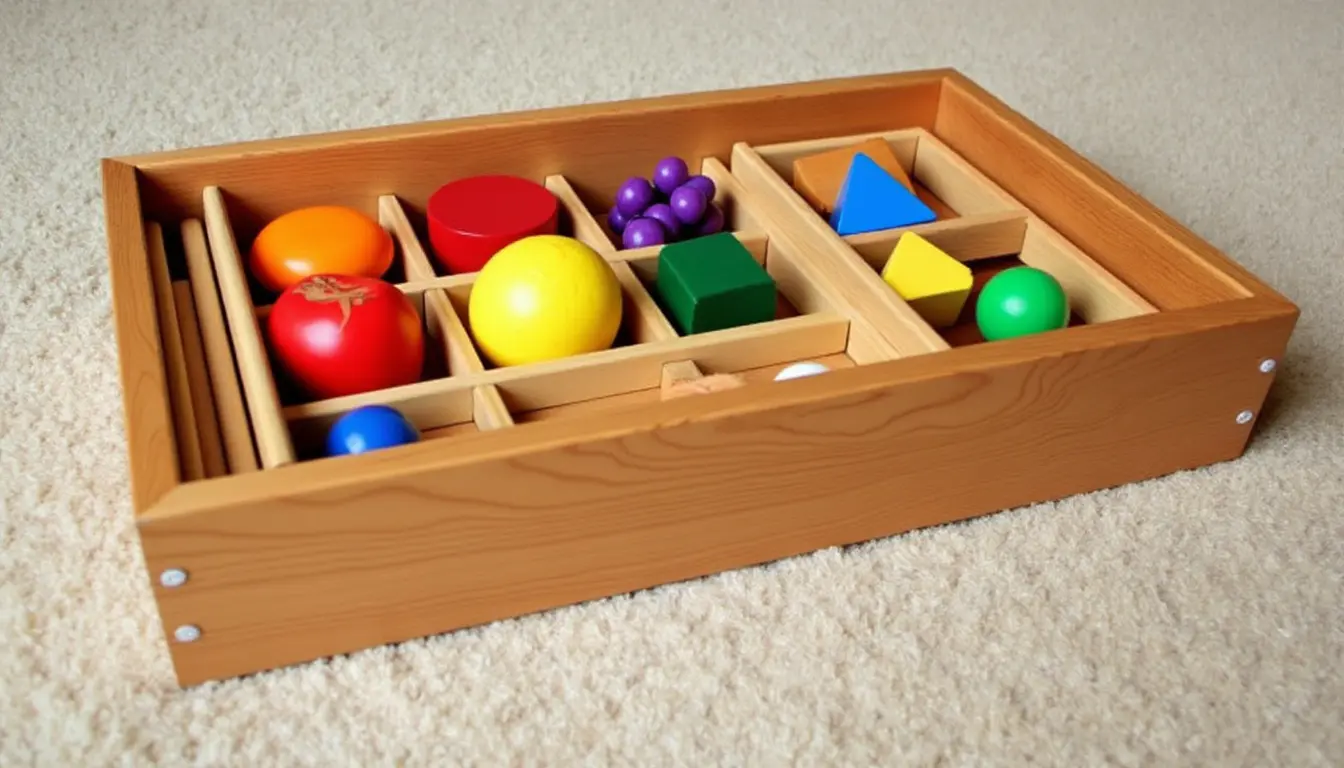 découvrez la boîte de tri montessori, un outil éducatif ludique qui stimule l'apprentissage des enfants à travers le jeu. parfait pour développer la motricité fine, la concentration et les compétences cognitives dès le plus jeune âge.