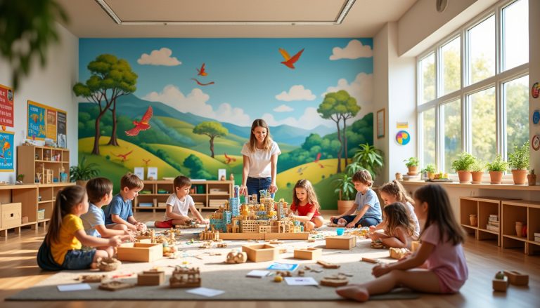découvrez l'ecole montessori de romans, un établissement qui met en avant un modèle éducatif innovant basé sur l'autonomie, la créativité et le respect du rythme de chaque enfant. rejoignez-nous pour une approche d'apprentissage unique qui prépare les élèves à devenir des citoyens épanouis et responsables.