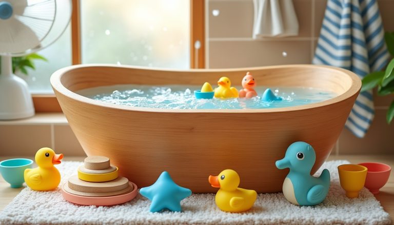 découvrez notre sélection de jouets bain montessori, conçus pour stimuler l'apprentissage des enfants tout en s'amusant dans l'eau. offrez à vos petits des expériences sensorielle enrichissantes et éducatives lors du bain.