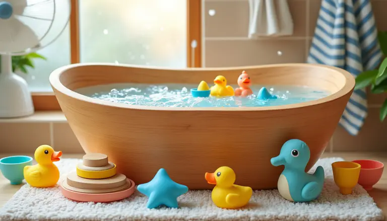 découvrez notre sélection de jouets bain montessori, conçus pour stimuler l'apprentissage des enfants tout en s'amusant dans l'eau. offrez à vos petits des expériences sensorielle enrichissantes et éducatives lors du bain.