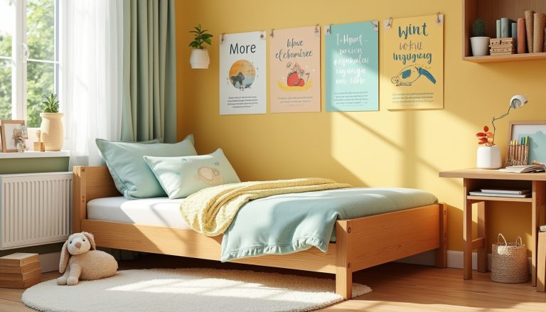 découvrez le lit montessori 90x190, conçu pour favoriser l'autonomie et l'épanouissement de votre enfant. avec un design adapté et des matériaux sûrs, ce lit est parfait pour encourager l'exploration et le confort.