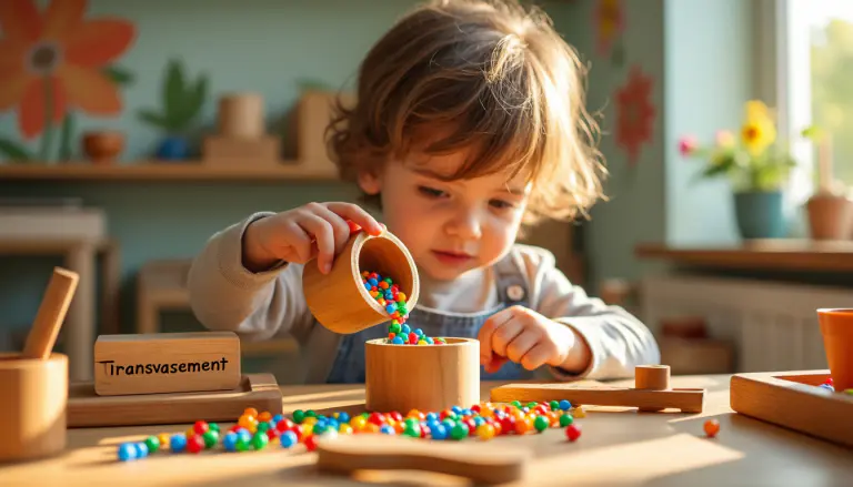 découvrez le transvasement montessori, une méthode éducative innovante qui aide à développer la motricité fine de votre enfant. apprenez comment cette approche ludique stimule l'autonomie et la concentration des plus jeunes tout en renforçant leurs compétences pratiques.