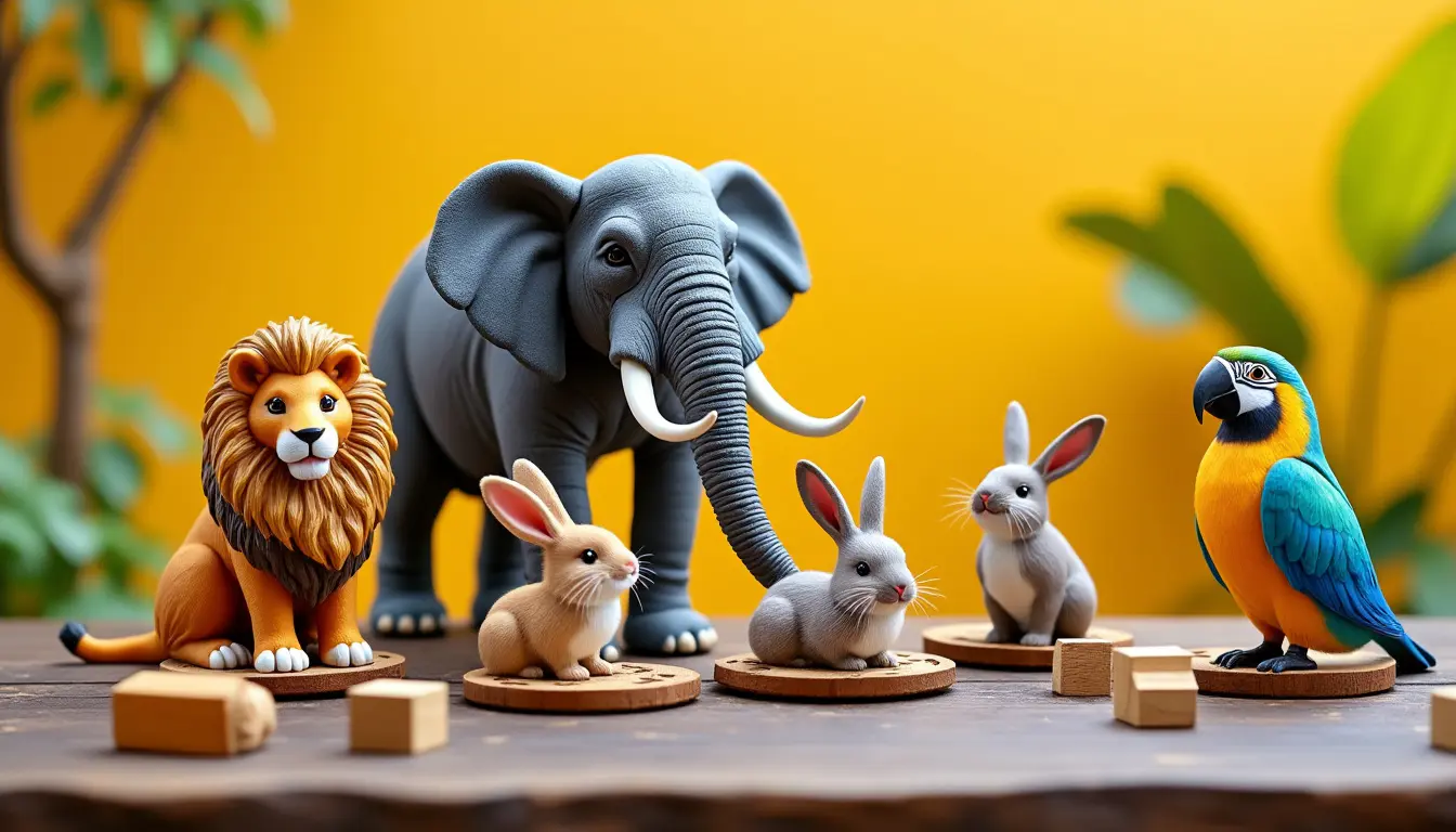 découvrez l'importance des figurines animaux montessori dans le développement des enfants. ces outils pédagogiques stimulent l'imagination, favorisent l'apprentissage par le jeu et aident à développer des compétences essentielles telles que la motricité fine et la reconnaissance des émotions.