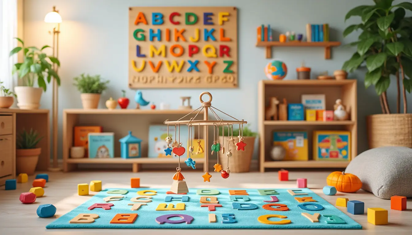 découvrez la frise alphabet montessori, un outil ludique et éducatif conçu pour aider les enfants à apprendre les lettres de manière interactive et amusante. parfait pour stimuler leur curiosité et faciliter l'apprentissage précoce des bases de la lecture et de l'écriture.