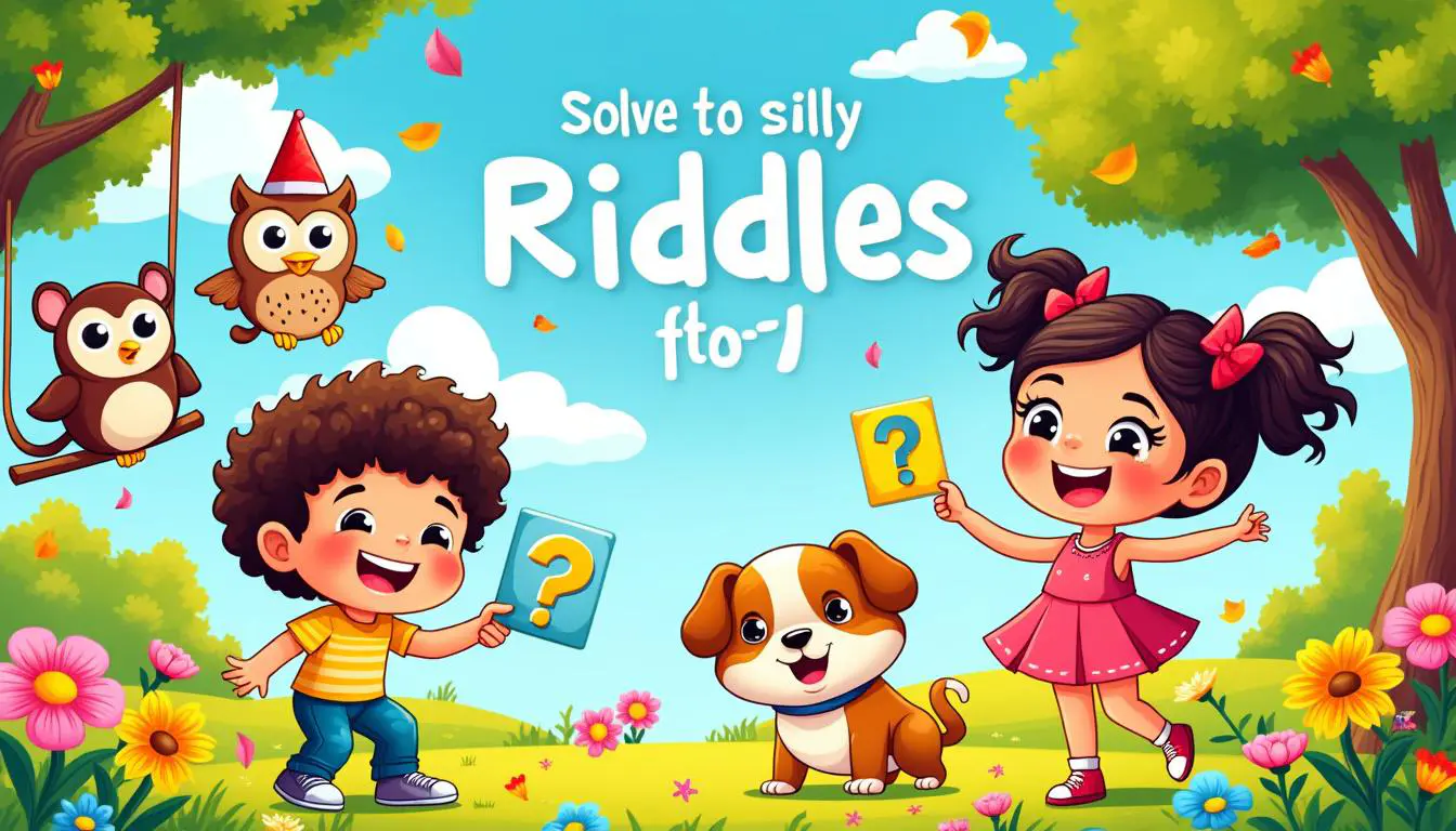 découvrez 25 devinettes rigolotes adaptées aux enfants de 3 à 5 ans ! stimulez leur logique et leur sens de l'humour avec des énigmes amusantes. chaque devinette est accompagnée de sa réponse pour des moments de partage en famille. idéal pour les petites têtes curieuses !