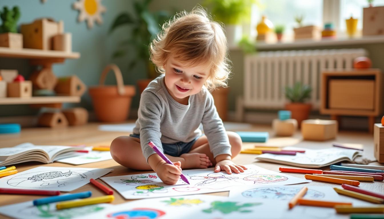 découvrez notre sélection de coloriages montessori spécialement conçus pour les enfants de 2 ans. favorisez la créativité et l'apprentissage à travers des activités ludiques, allant au-delà de la simple coloration. offrez à votre enfant une expérience enrichissante qui stimule son imagination dès le plus jeune âge.