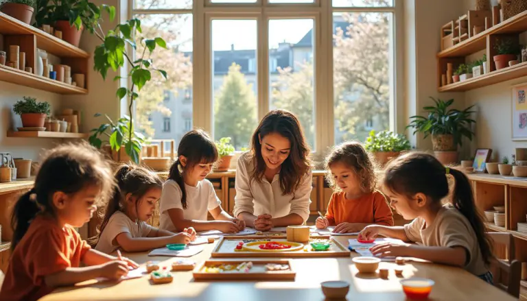 découvrez l'école montessori paris 19, un établissement innovant offrant un parcours éducatif unique. notre approche pédagogique favorise l'épanouissement de votre enfant à travers l'apprentissage autonome et respectueux de son rythme. offrez-lui une expérience enrichissante et épanouissante au sein d'un environnement stimulant et bienveillant.