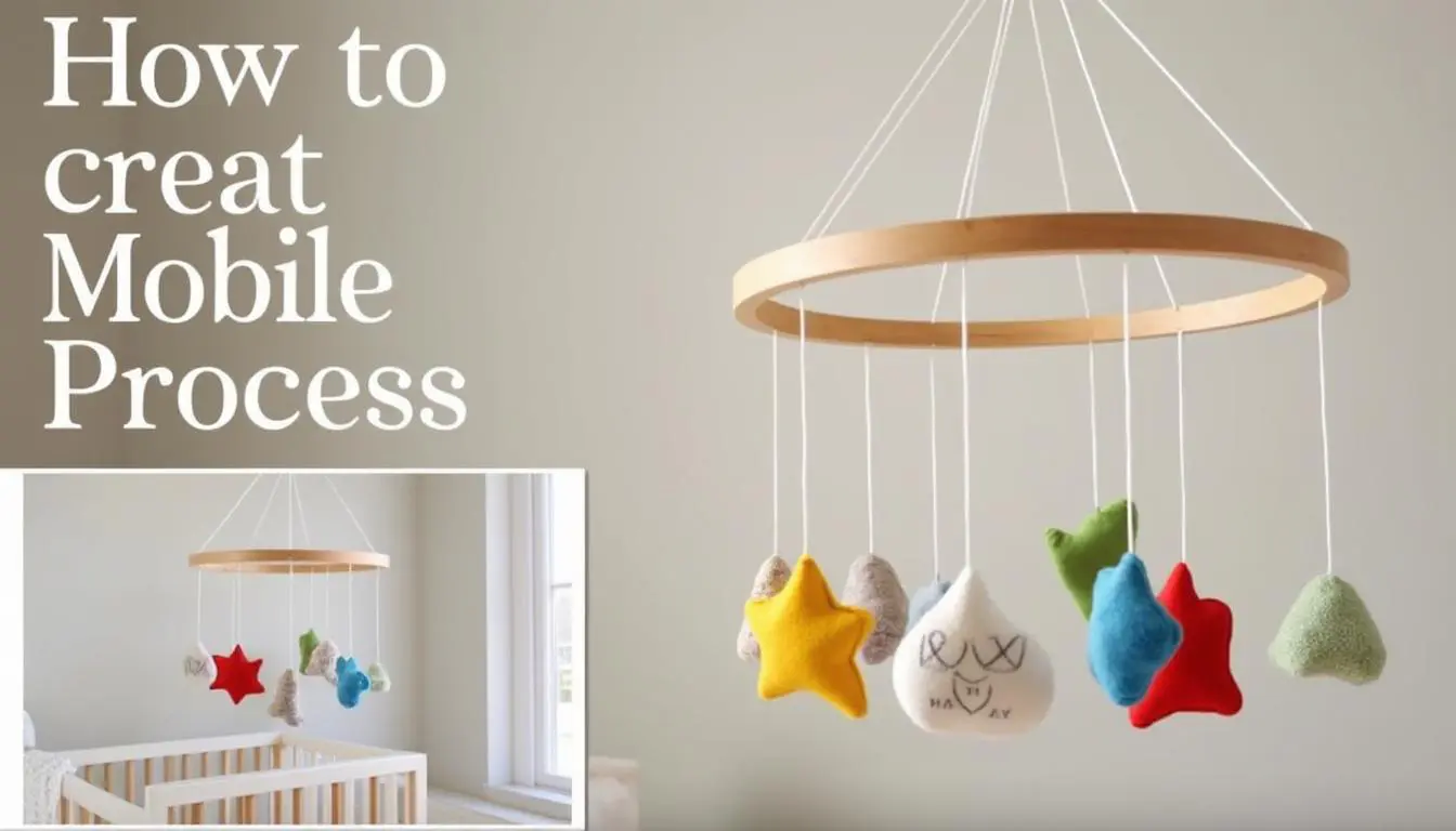 découvrez comment créer un mobile montessori unique pour votre enfant grâce à notre guide étape par étape. apprenez des techniques simples et des astuces pratiques pour stimuler le développement sensoriel de votre bébé tout en passant du temps de qualité ensemble.