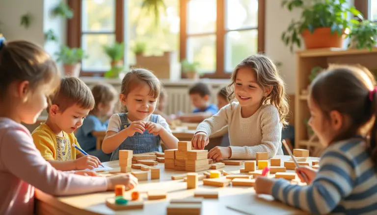 découvrez notre guide complet sur la progression montessori pour les enfants de 6 à 12 ans. apprenez comment cette méthode éducative favorise l'autonomie, la créativité et le développement personnel de vos enfants grâce à des activités adaptées à chaque stade de leur apprentissage.