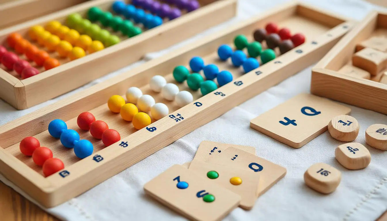 découvrez comment la méthode montessori enseigne les notions d'unité, de dizaine et de centaine pour une approche ludique et efficace du calcul. apprenez les fondamentaux qui aideront les enfants à maîtriser les bases mathématiques en cultivant leur autonomie et leur compréhension.