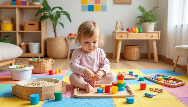 découvrez 10 activités montessori simples à réaliser chez vous avec des objets du quotidien, parfaites pour stimuler l'éveil et la créativité de votre enfant dès 12 mois. facilitez l'apprentissage par le jeu tout en favorisant l'autonomie des tout-petits.