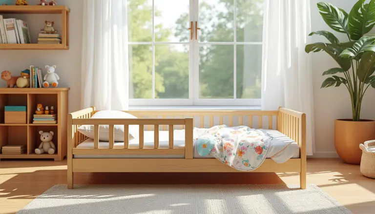 découvrez notre lit montessori avec barrière, conçu pour sécuriser le sommeil de votre enfant tout en cultivant son autonomie. offrez-lui un espace de repos adapté à ses besoins, alliant confort, sécurité et développement personnel.