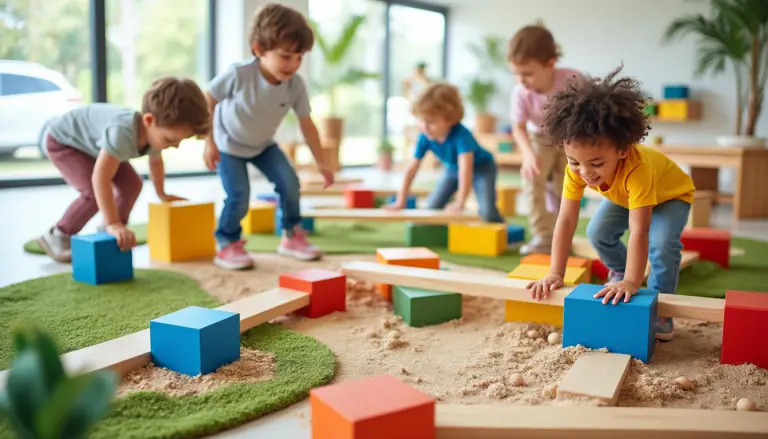 découvrez comment le parcours de motricité montessori favorise le développement sensoriel et moteur des enfants. offrez-leur une expérience d'apprentissage ludique et enrichissante, accompagnant leur croissance et éveillant leurs sens.