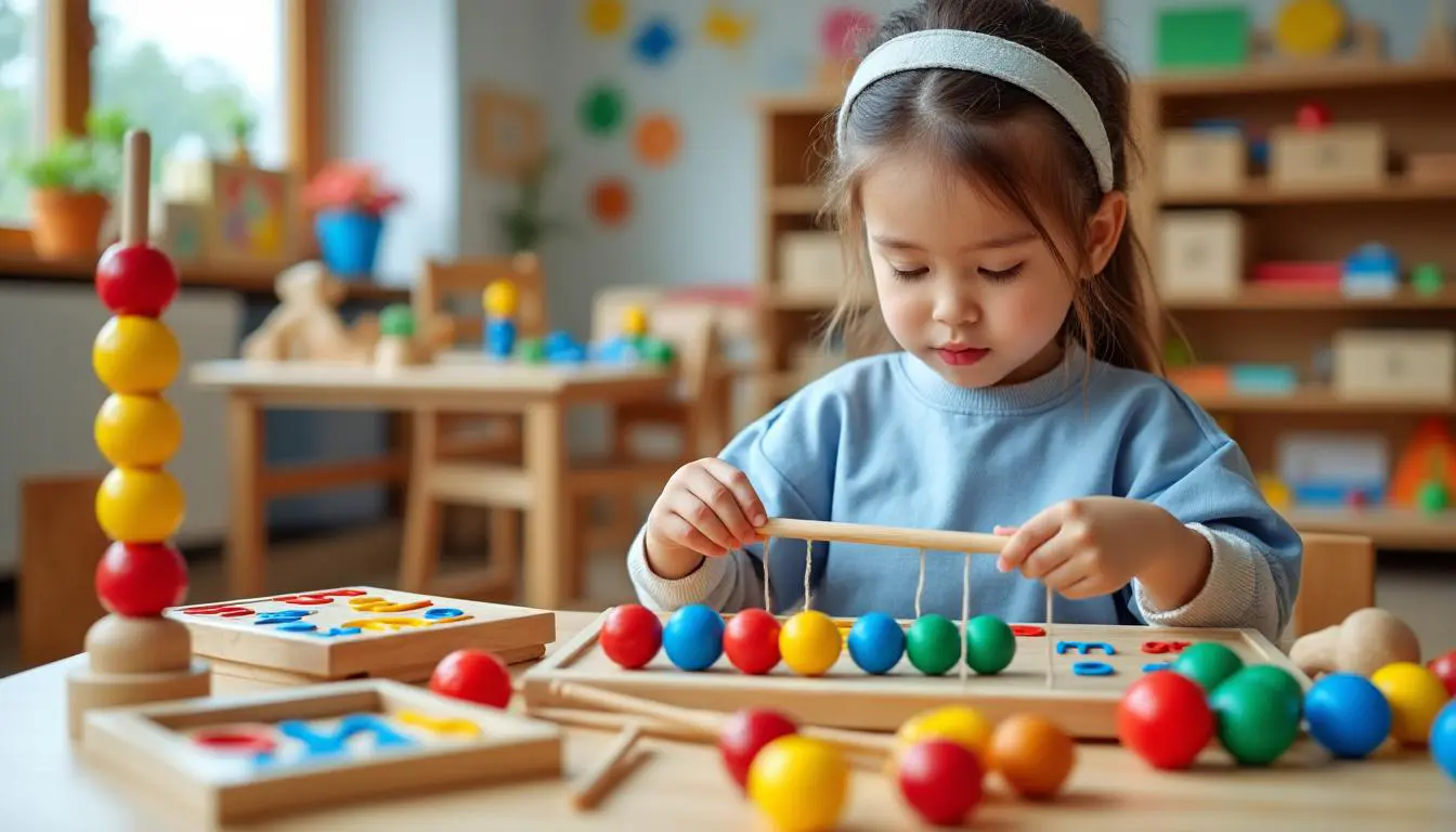 découvrez comment les perles à enfiler montessori favorisent l'apprentissage et développent la motricité fine de votre enfant. stimulez sa créativité tout en améliorant sa coordination grâce à des activités ludiques et éducatives.
