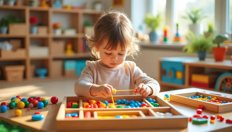 découvrez comment les perles à enfiler montessori stimulent l'apprentissage et développent la motricité fine chez les enfants. idéales pour le jeu éducatif, ces perles offrent une approche ludique pour améliorer la coordination et la concentration des petits.