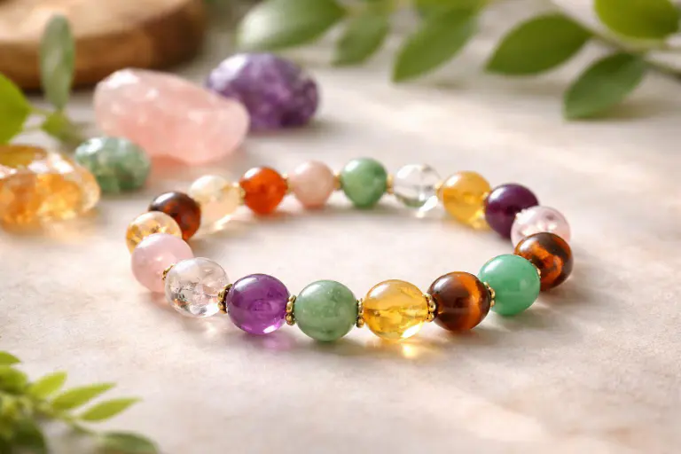 découvrez la signification des différentes couleurs des bracelets en pierre naturelle et leur utilisation en lithothérapie pour harmoniser votre énergie et bien-être.