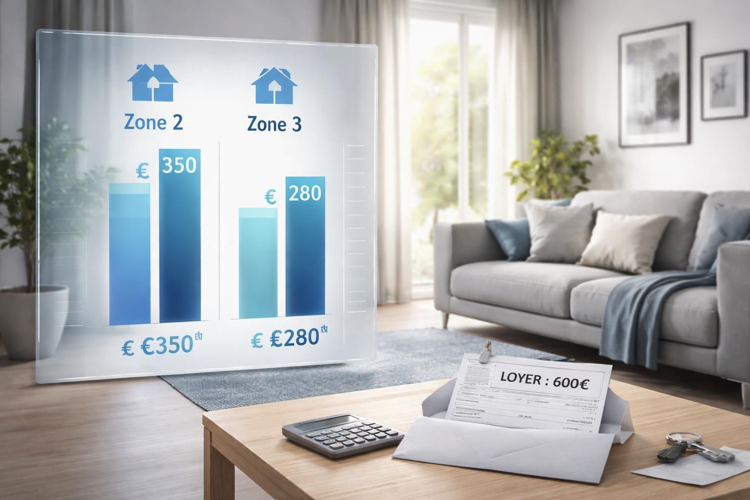 découvrez le montant de l'apl pour un loyer de 600 euros en zones 2 et 3, et comment calculer votre aide personnalisée au logement.
