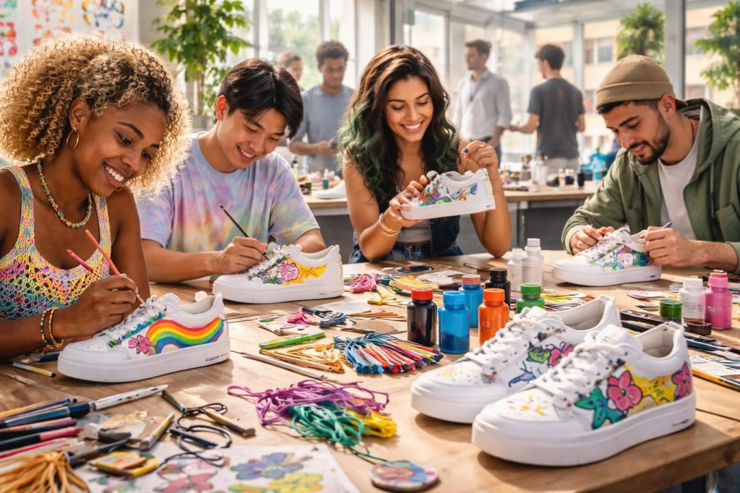 découvrez comment créer vos propres baskets personnalisées, un véritable manifeste générationnel alliant style unique et expression de soi.