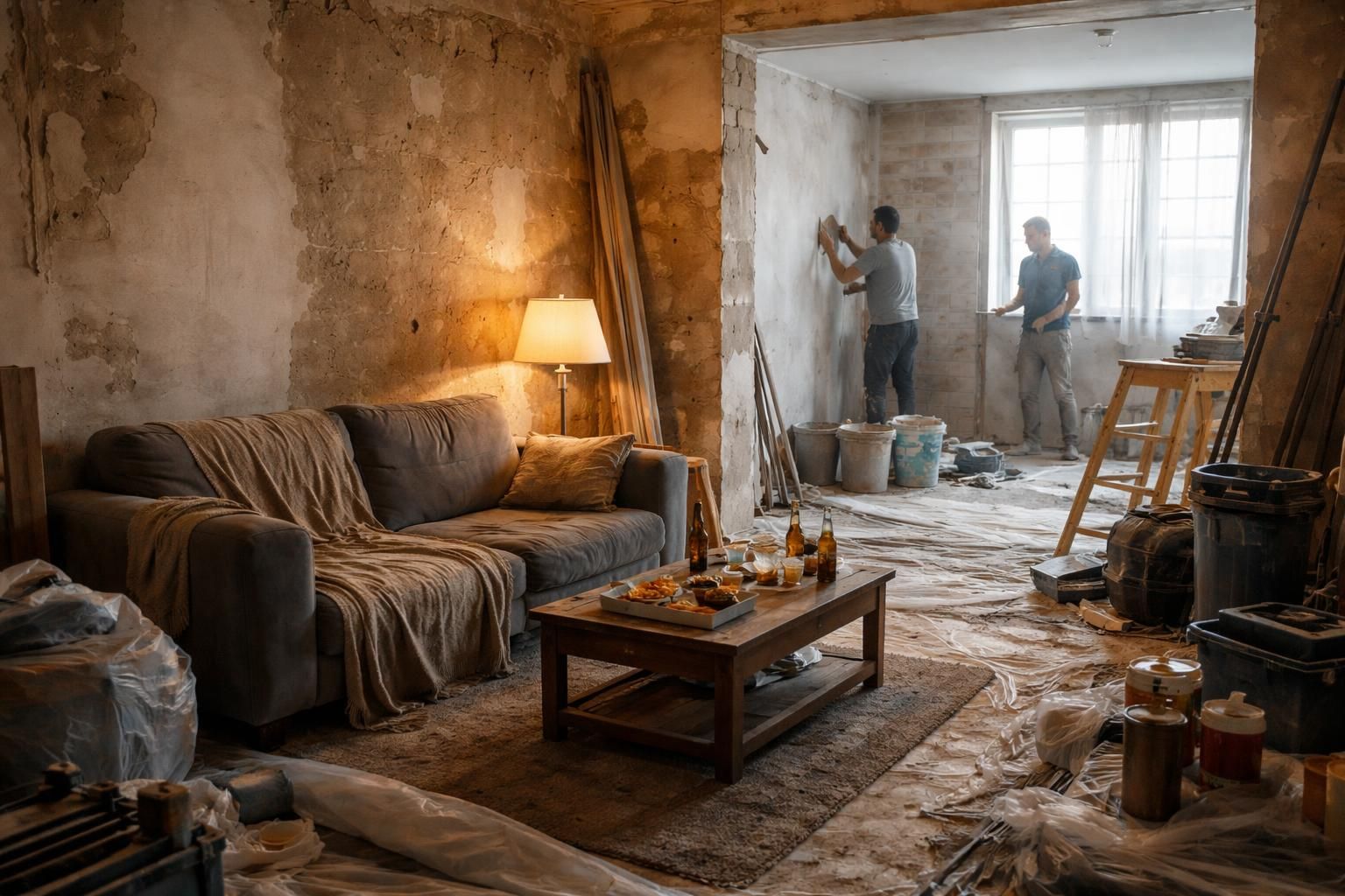 découvrez nos conseils pratiques pour choisir où habiter pendant une rénovation et comment survivre aux travaux dans votre maison en toute sérénité.