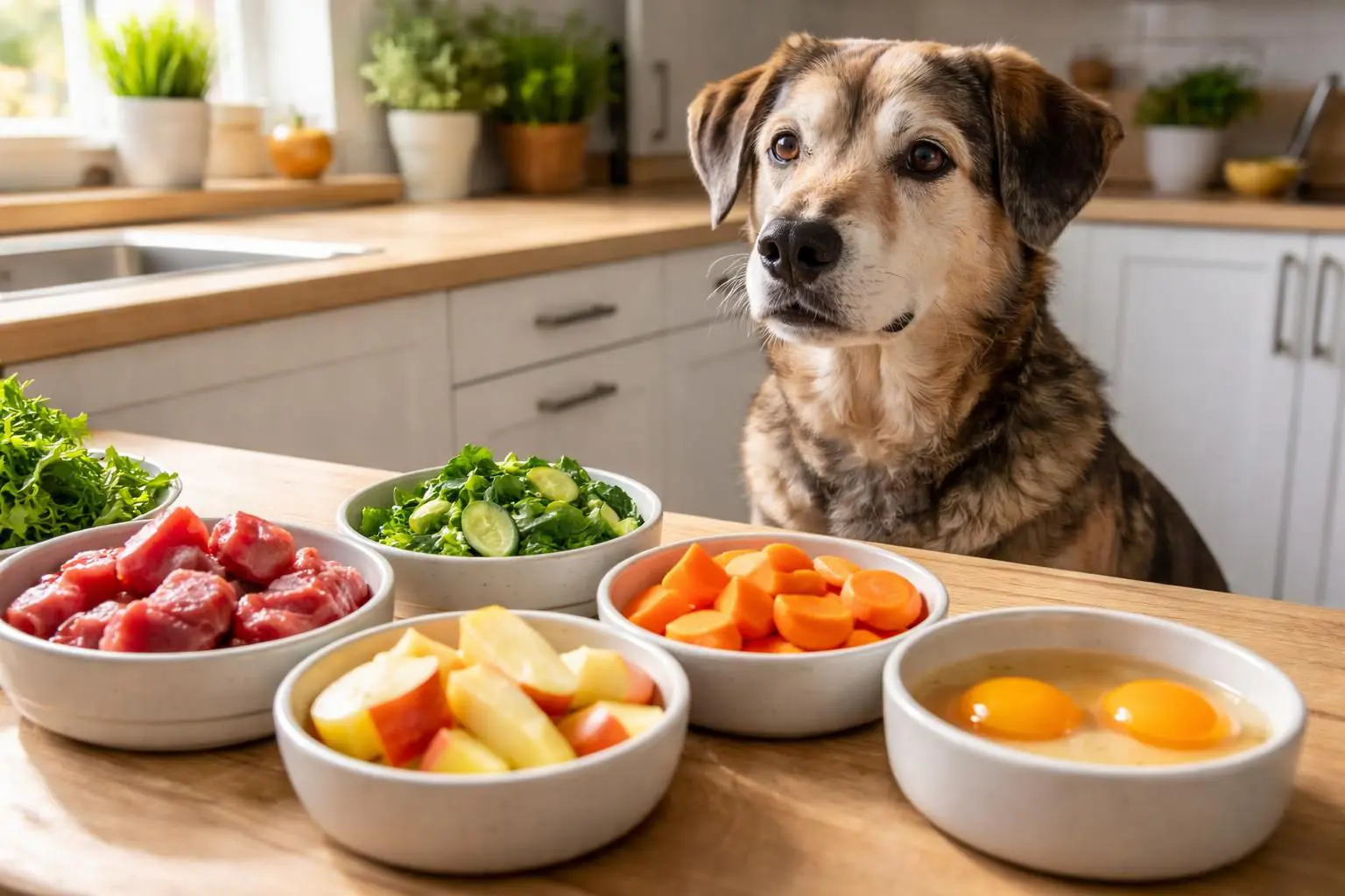 découvrez notre examen des meilleurs aliments crus pour nourrir votre chien senior, alliant santé et vitalité pour ses besoins spécifiques.