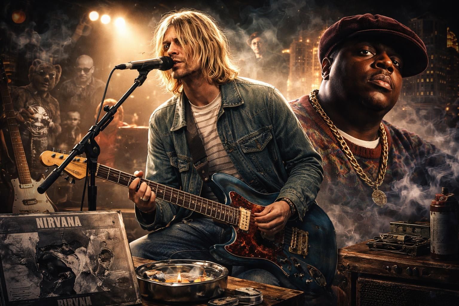 découvrez 11 faits peu connus sur kurt cobain, l'influence de biggie et les chansons marquantes de l'album bleach.